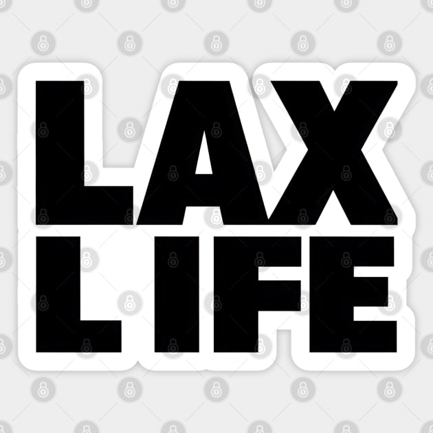 Lax Life Sticker by NomiCrafts